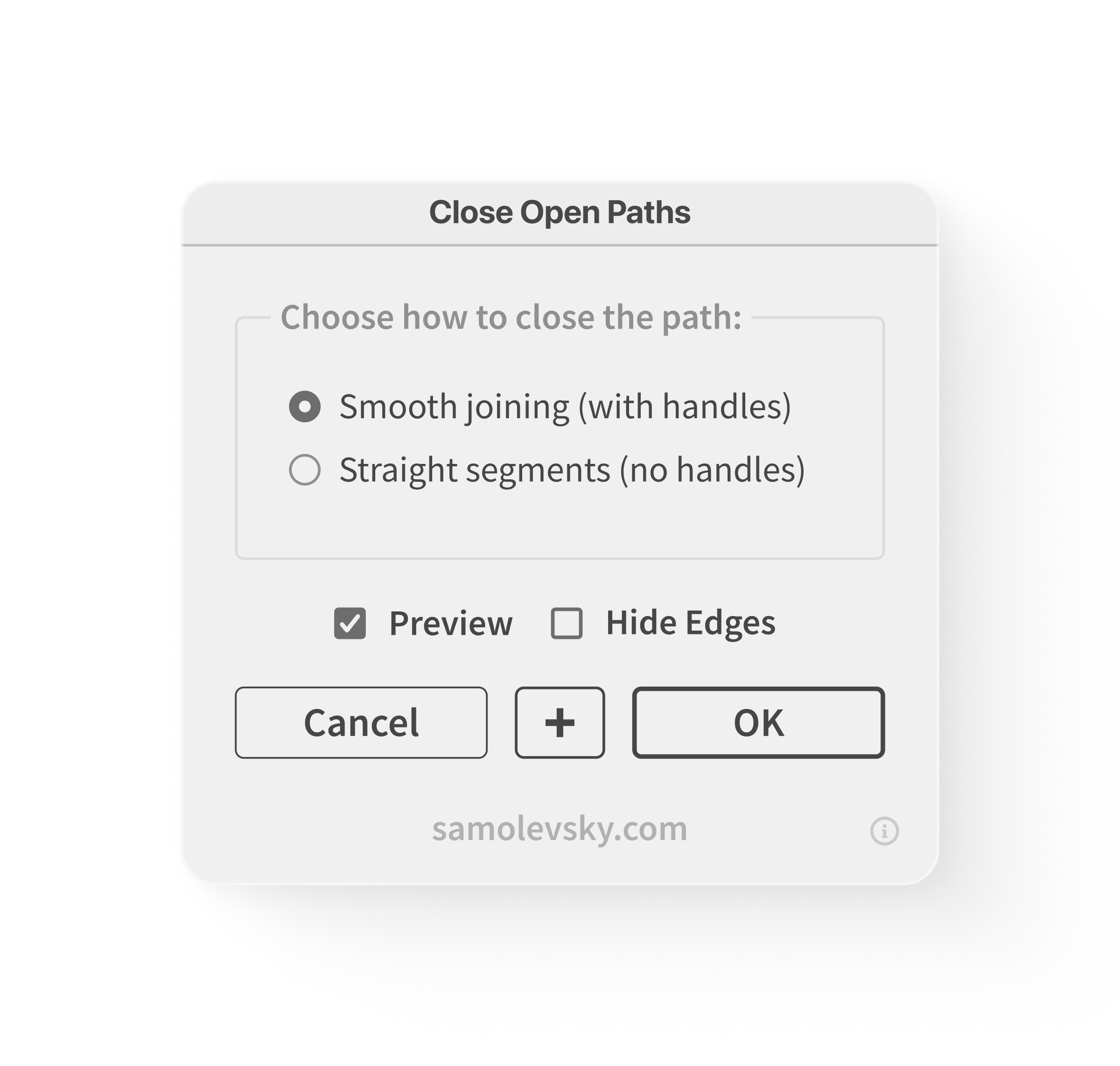 Close Open Paths in Illustrator
