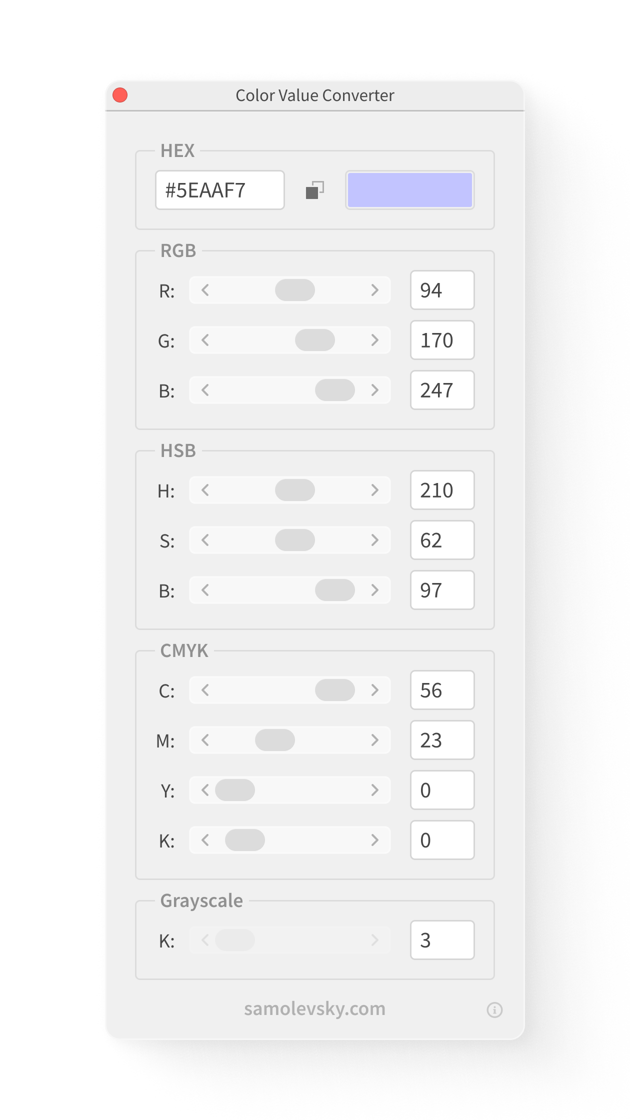 Color Value Converter for Illustrator